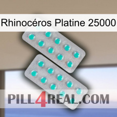 Rhinocéros Platine 25000 29